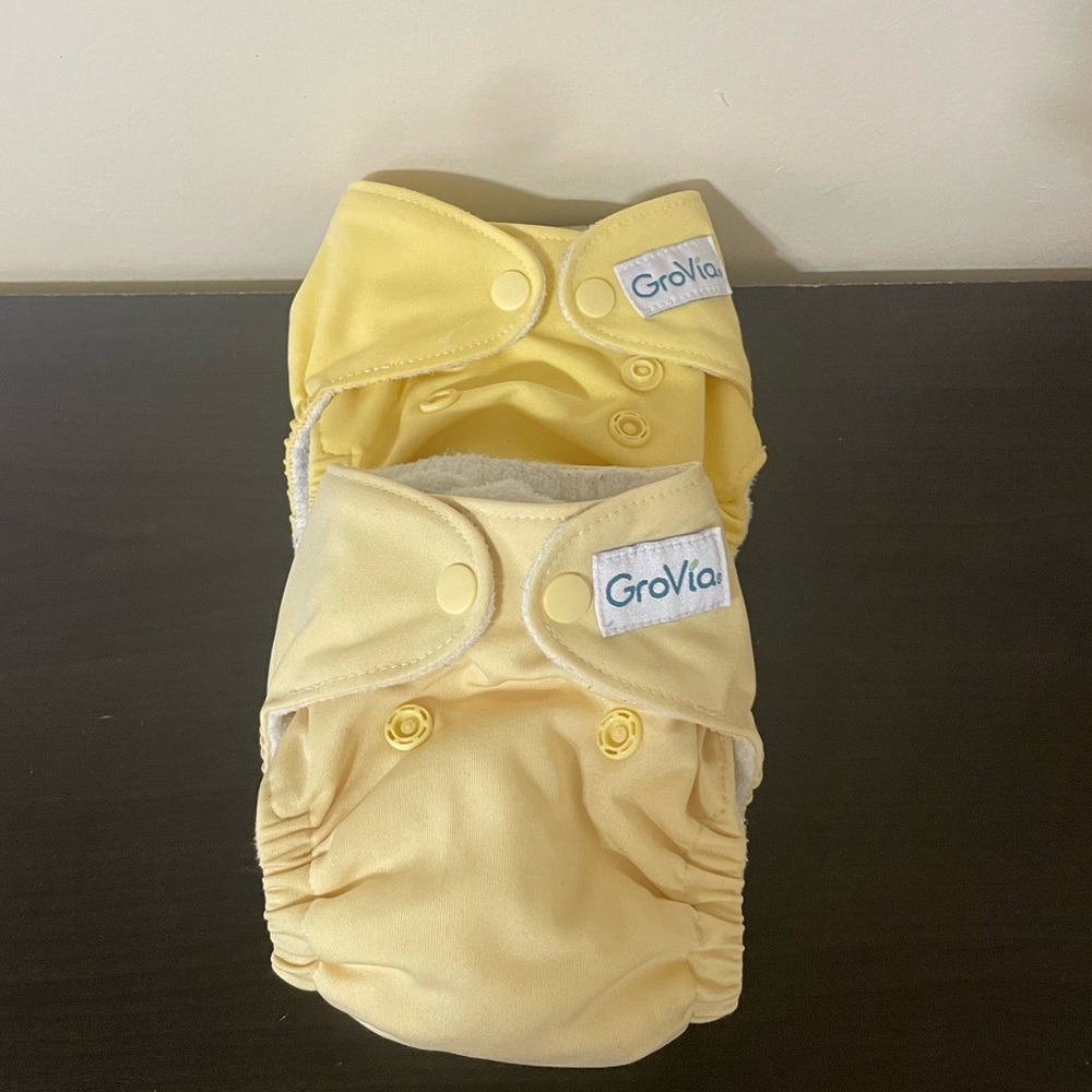 GroVia AIO Newborn Cloth Diapers